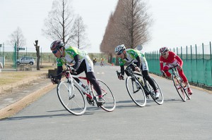 少年男子決勝トップグループ