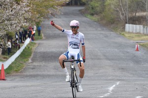 中学男子優勝 川田翔太（東京 AVENTURA AIKOH TOYO VICTORIA RACING）